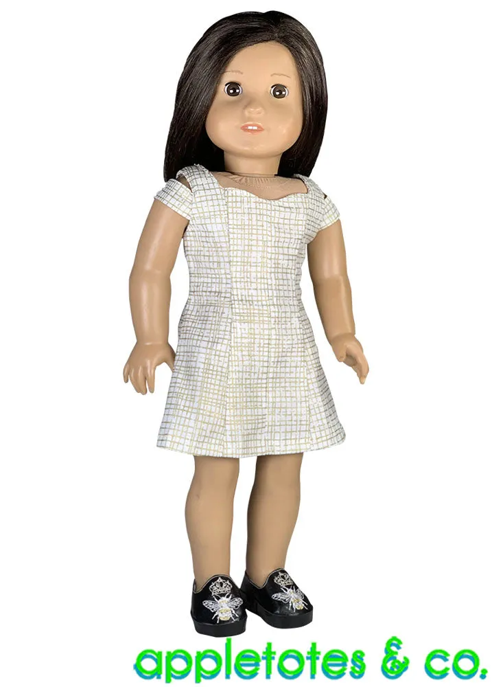 Sophia Dress Sewing Pattern for 18 Inch Dolls