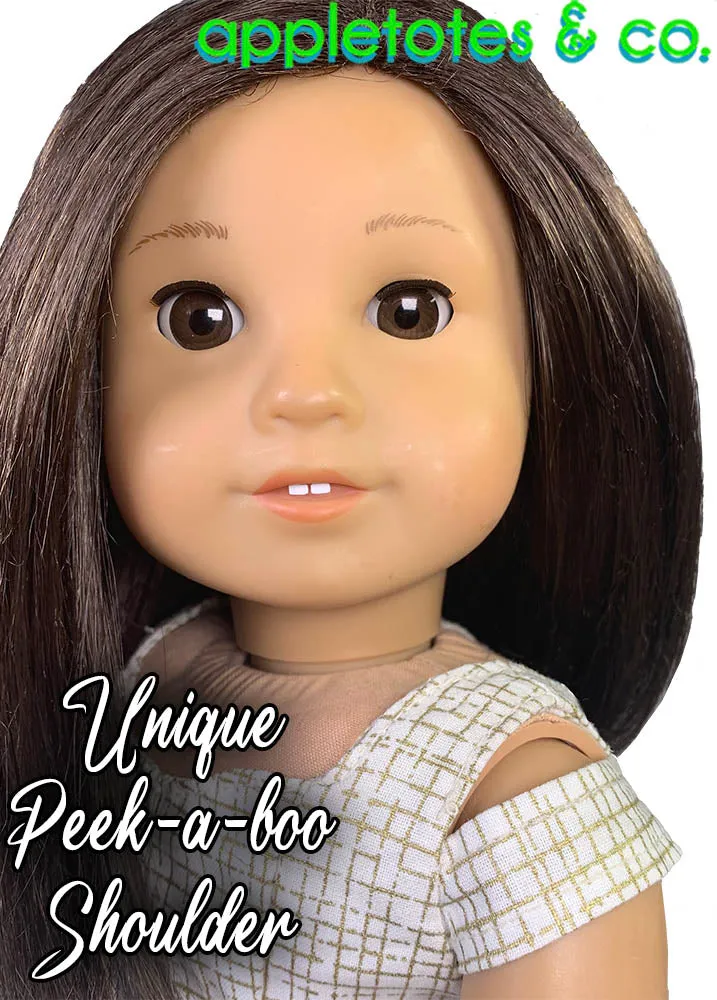 Sophia Dress Sewing Pattern for 18 Inch Dolls