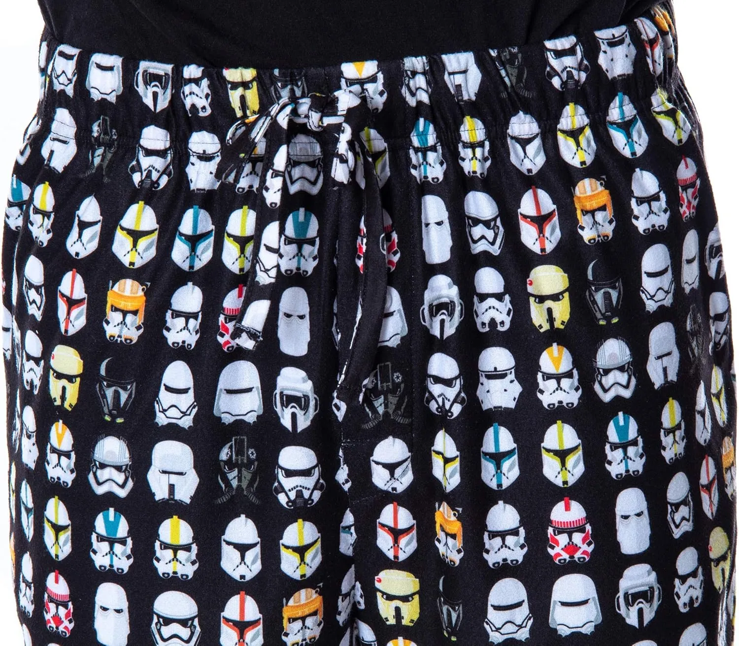 Star Wars Men's Ultimate Stormtrooper Head Allover Pattern Sleep Pajama Pants