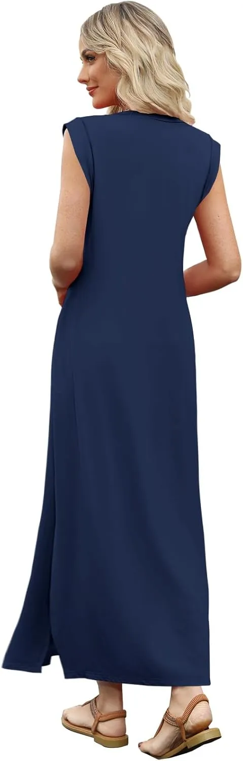 Summer Dresses for Women 2025 Plus Size Spring Clothes Beach Vacation Fashion Maxi Casual Outfits