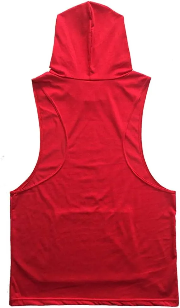 SZKANI Mens Skull Print Sleeveless Fitness Vest Bodybuilding Stringers Workout Tank Tops