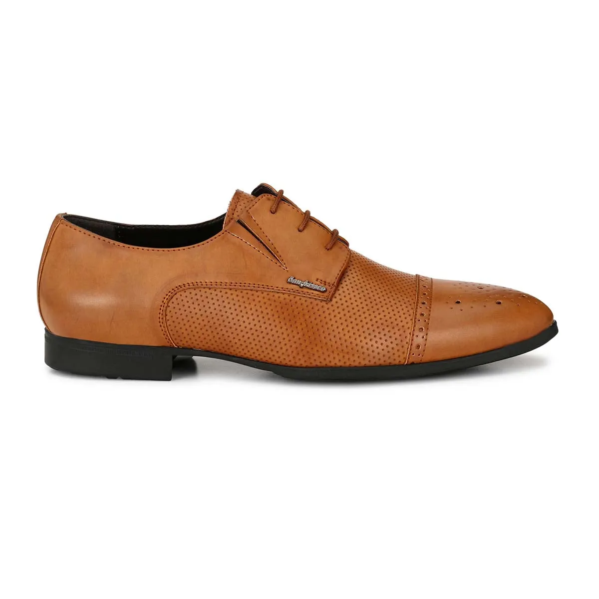 Tan Buckle Loafers