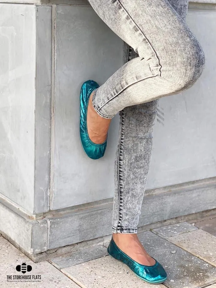 Teal Zeal Crocs