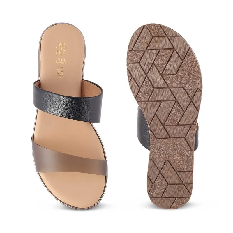tresmode 240-SLINE BLACK SMART CASUAL FLATS EU/36 UK/3