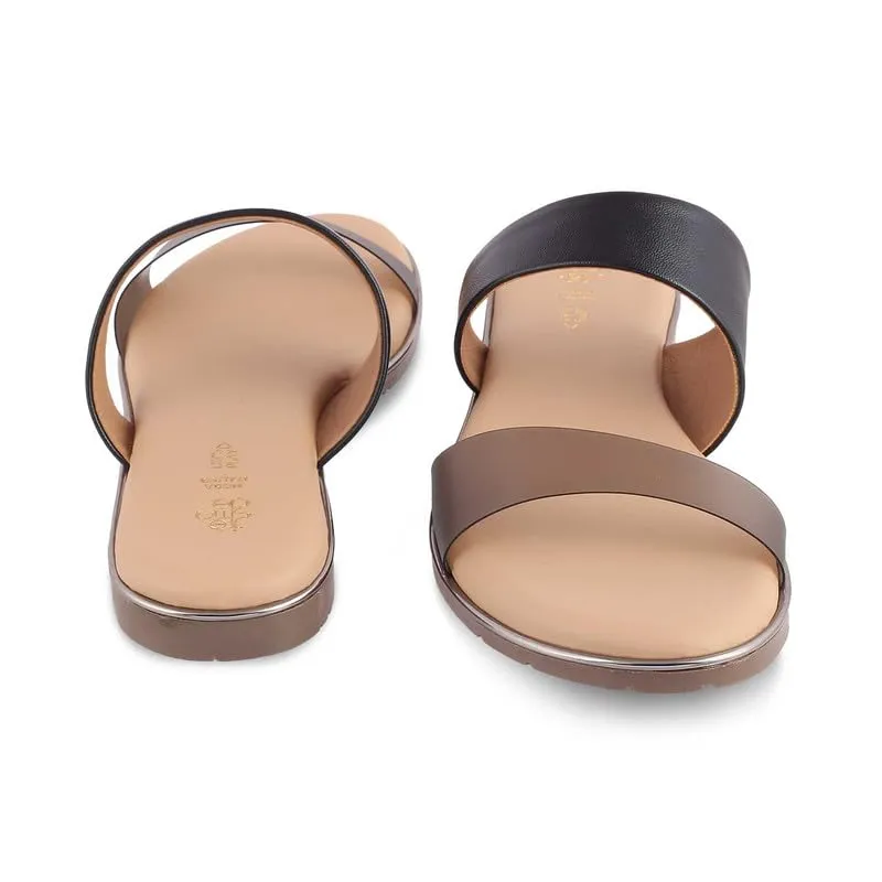 tresmode 240-SLINE BLACK SMART CASUAL FLATS EU/36 UK/3