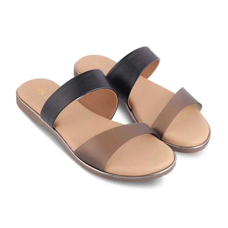 tresmode 240-SLINE BLACK SMART CASUAL FLATS EU/36 UK/3