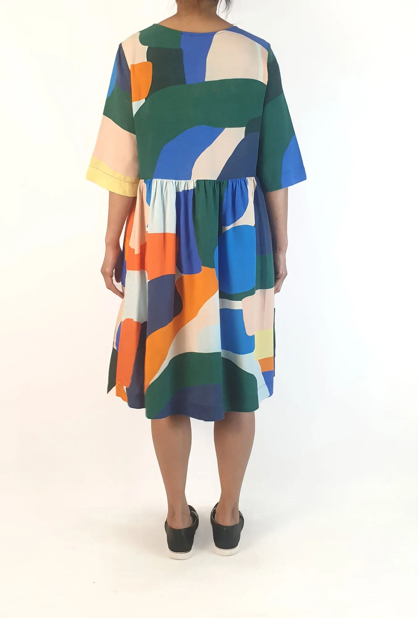 Variety Hour unique print dress size Small