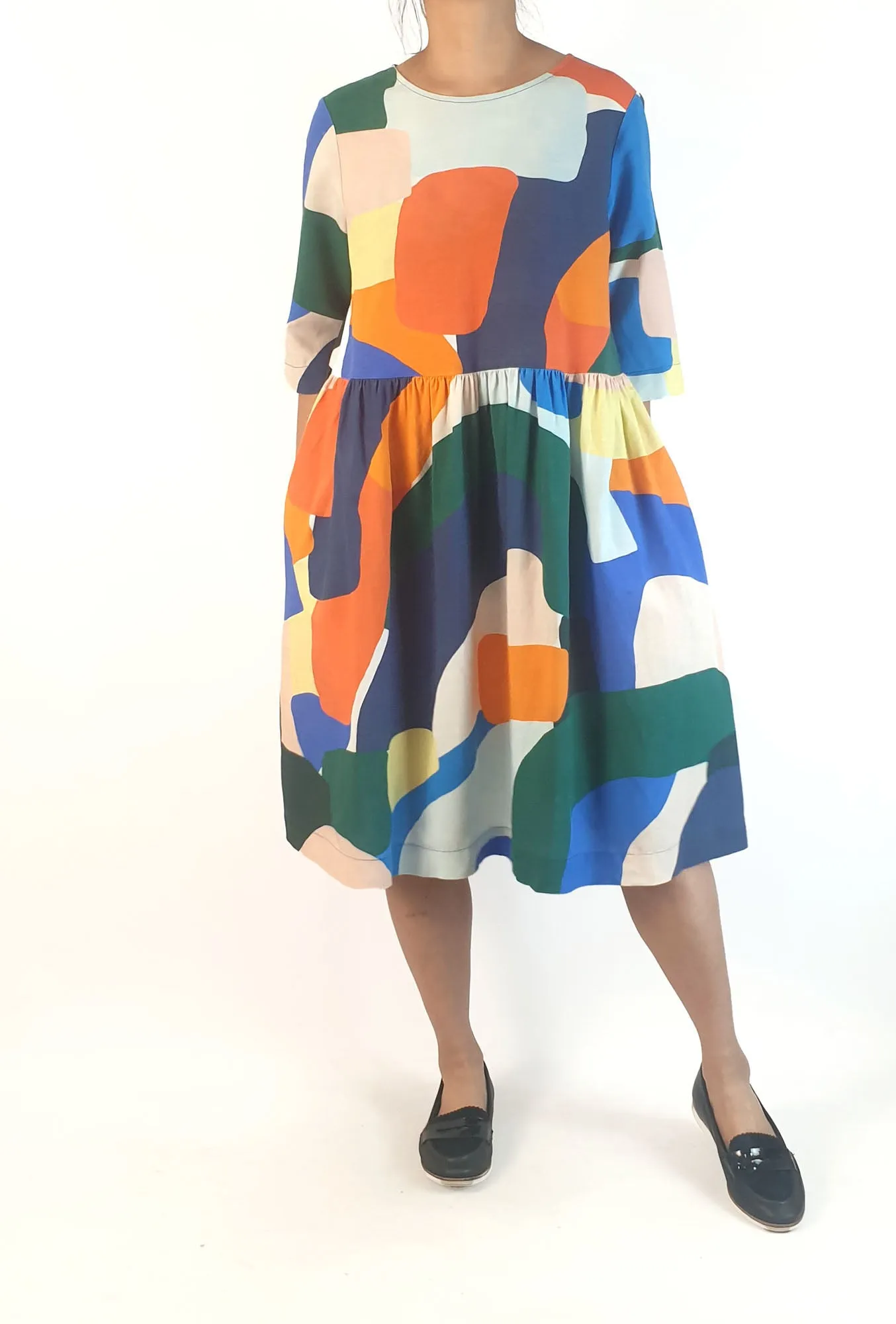 Variety Hour unique print dress size Small