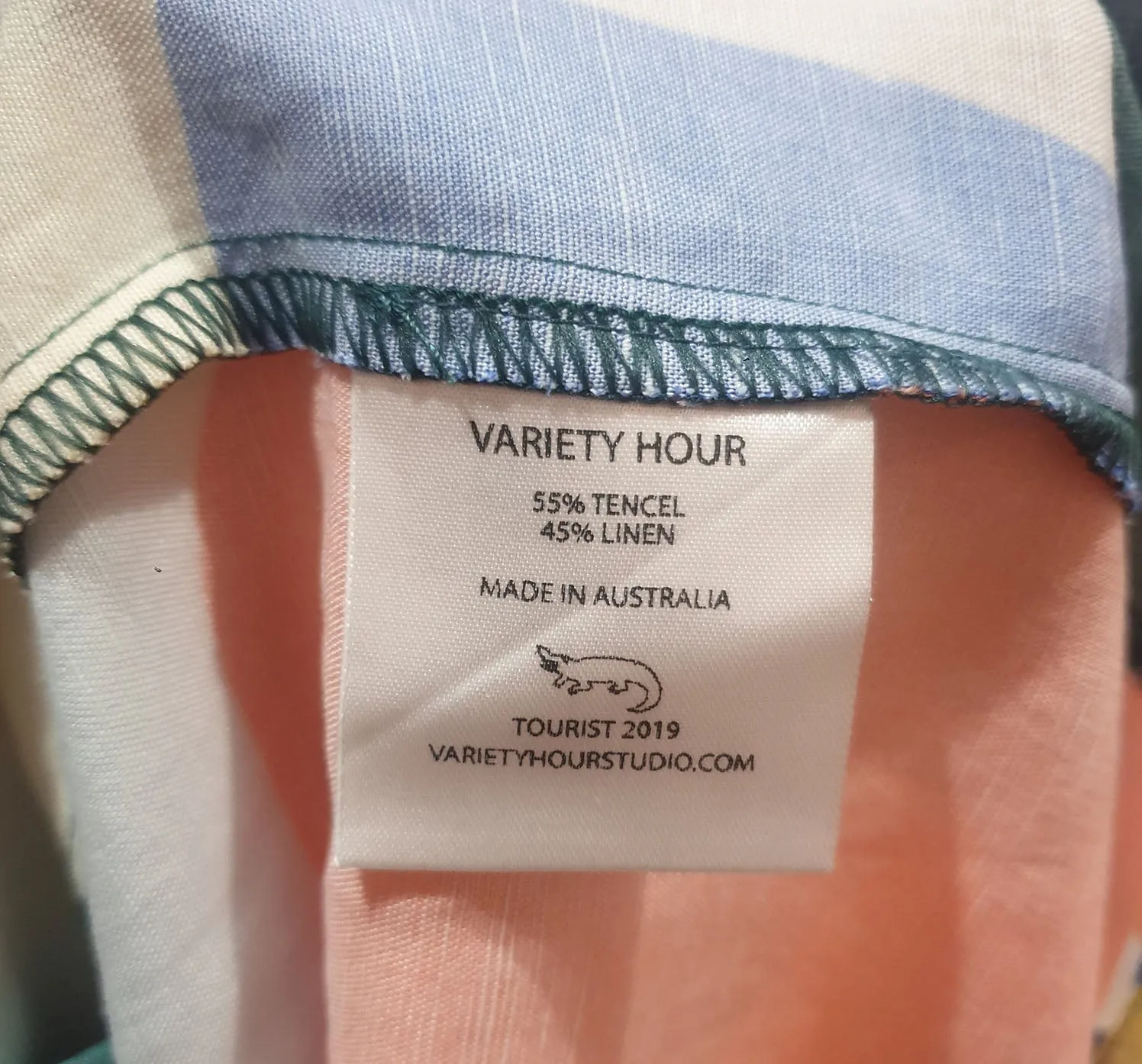 Variety Hour unique print dress size Small