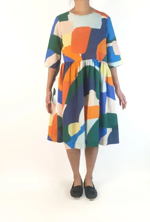 Variety Hour unique print dress size Small