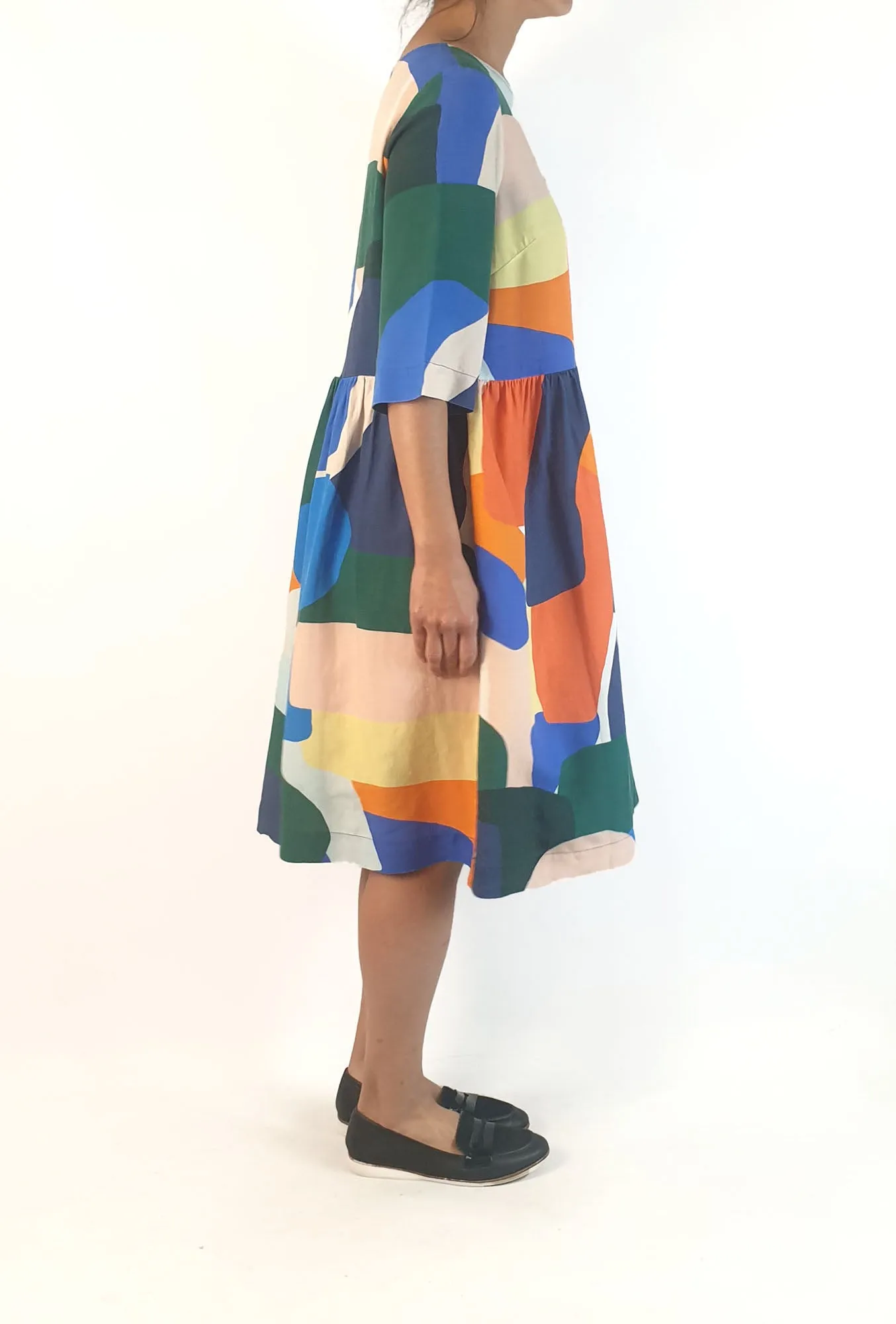 Variety Hour unique print dress size Small