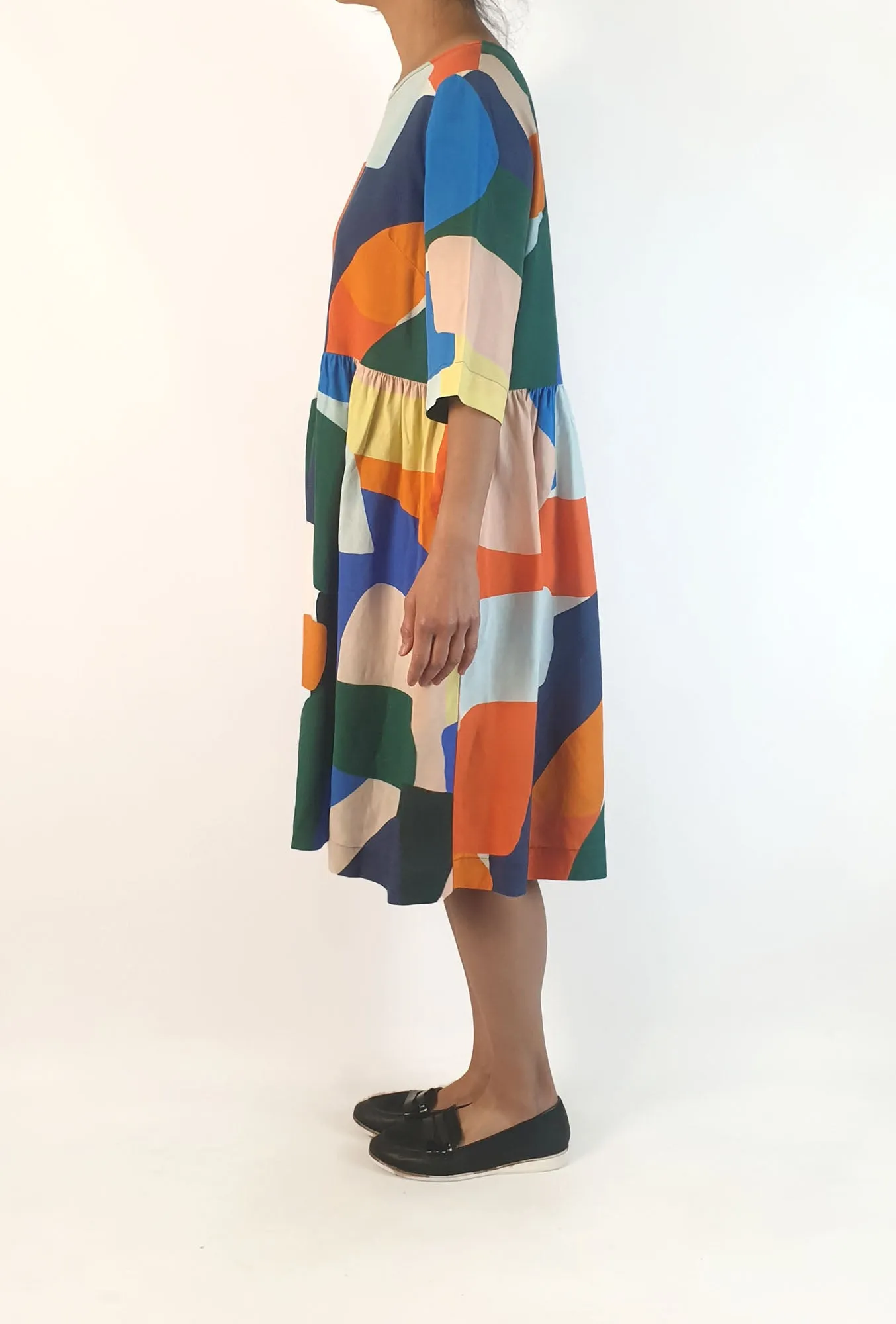 Variety Hour unique print dress size Small