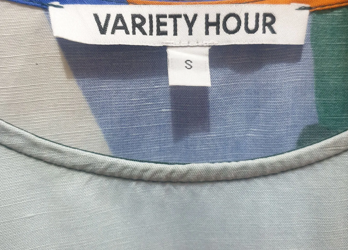 Variety Hour unique print dress size Small