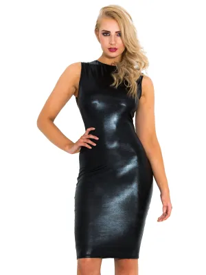 Wetlook Cocoon Dress
