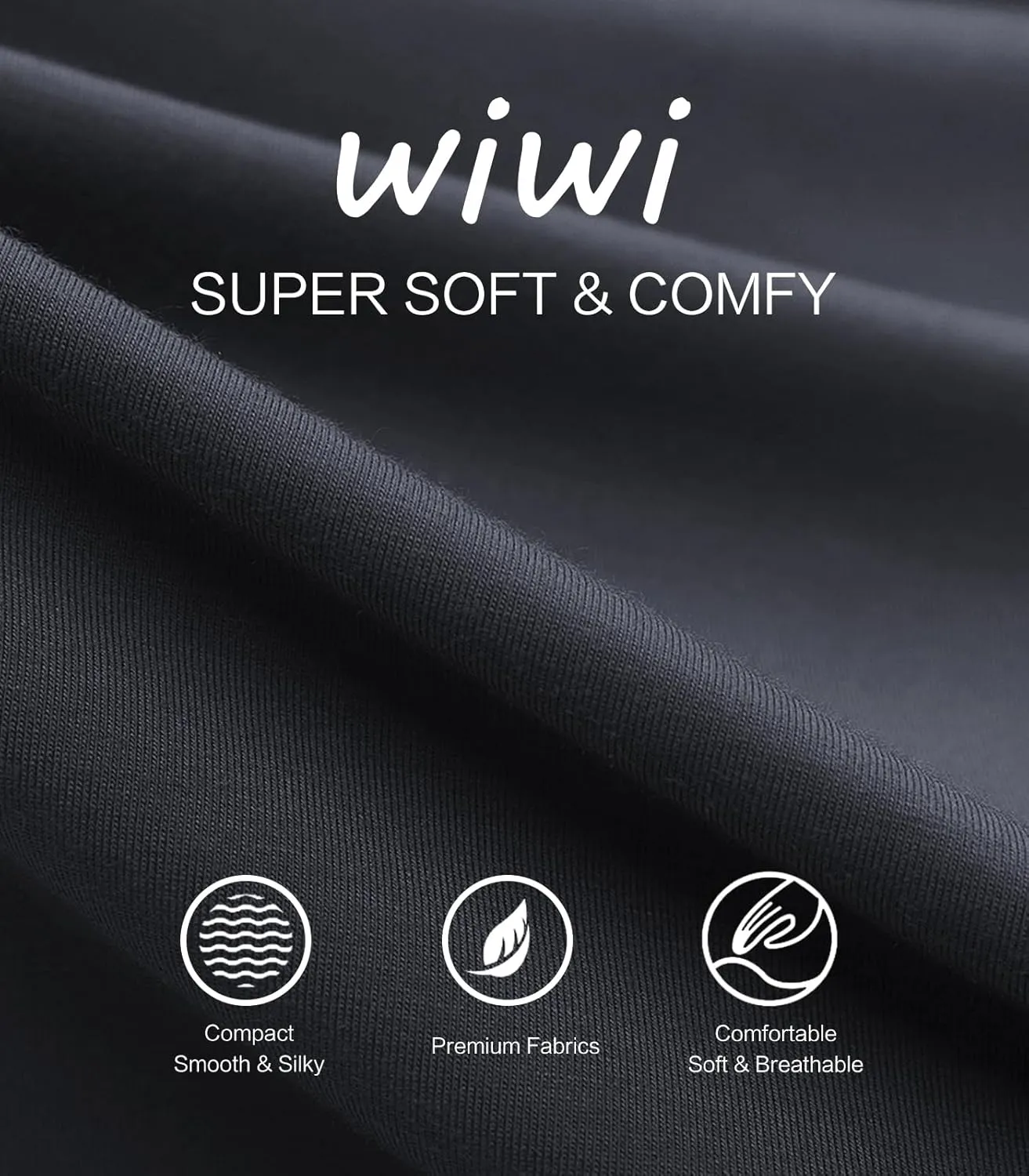 WiWi Viscose from Bamboo Soft Capri Yoga Loose Pants for Women High Waisted Comfy Pjs Capris Lounge Pajama Bottoms S-XXL