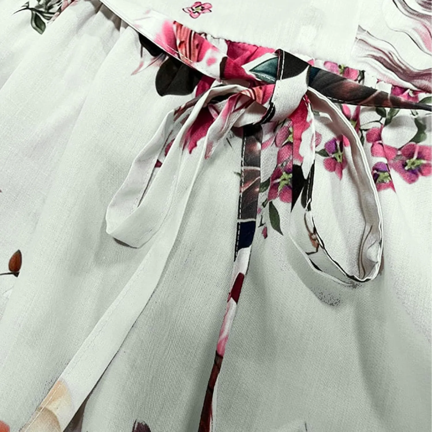 Women Summer Dress Casual 2025 Trendy Lace Up Long Sundress Button Boho Sun Dresses Vacation Beach Flowy Dress