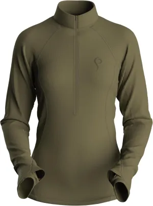 Womens Olann Merino Half Zip Shirt - Quick Dry Hunting Tops for Women