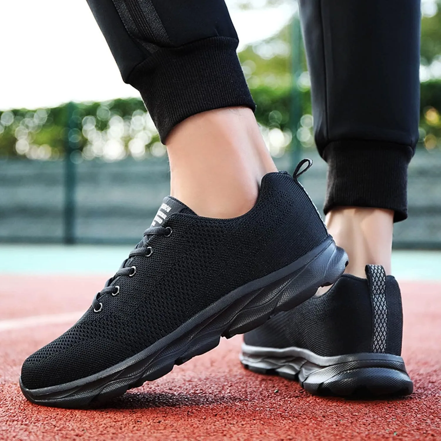 Womens Walking Shoes Lace Up Lightweight Memory Foam Cheer Mens Running Shoes Wide Casual Dress Shoes Chunky Sneakers Platform Tennis Shoe Cross Trainer Shoe